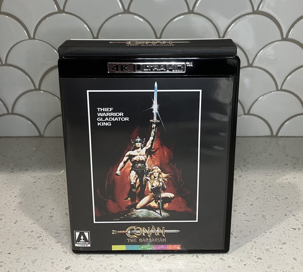 Conan the Barbarian 4k Ultra HD Arrow Films