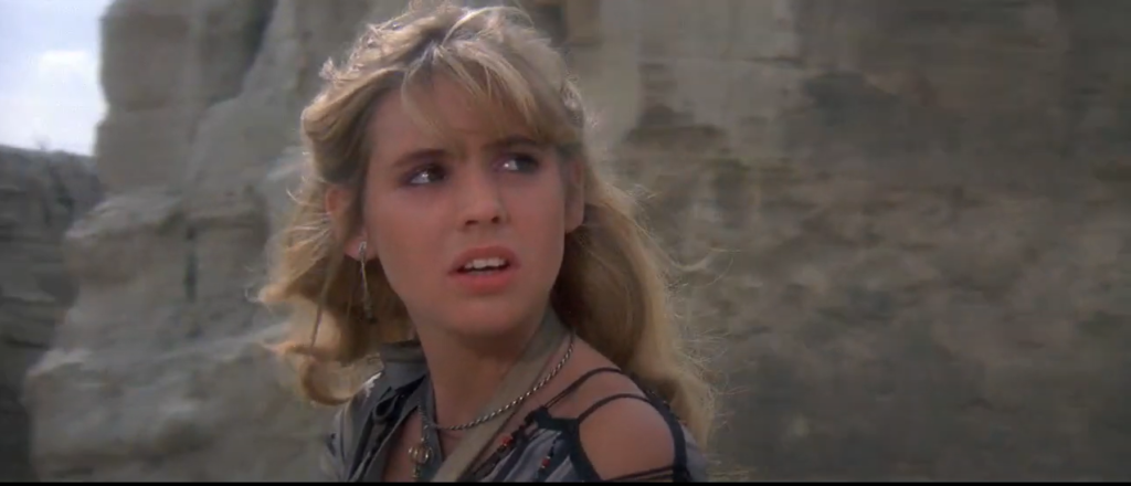 Princess Jehnna's baffled face after hearing Malak's explanation of the birds and the bees in Conan the Destroyer